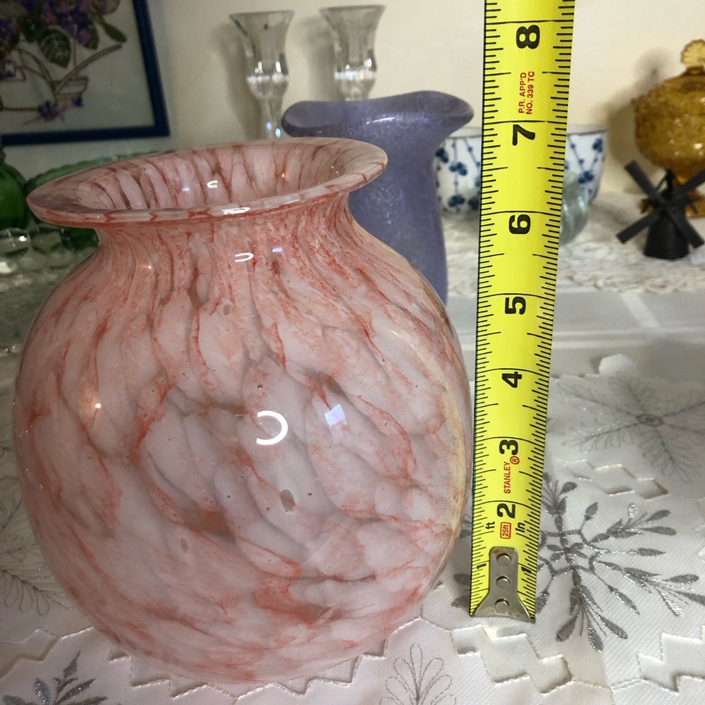 Modigliani Pink Swirl vase - Picture 5 of 6